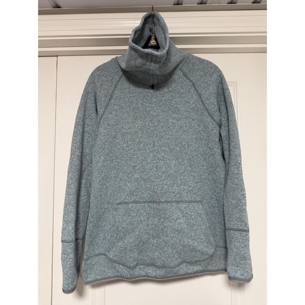 Eastern Mountain Sports, Women's Cowl Neck Pull Over, Size Medium, Blue